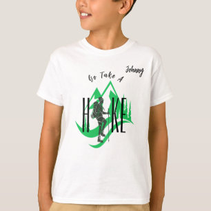 T-shirt "Go Take A Hike" Personnalisable Boy's