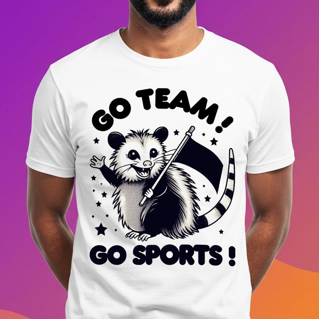T-shirt Go Team! Allez Sports ! (Créateur téléchargé)