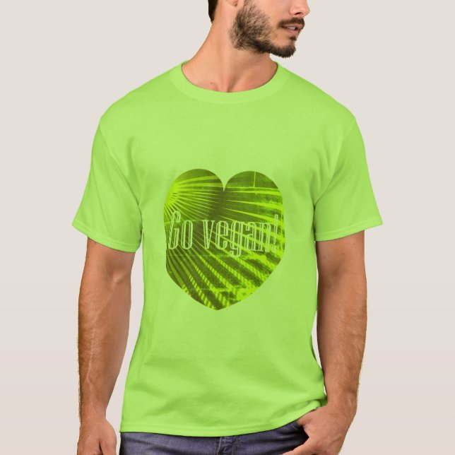 T-shirt Go Vegan (Devant)