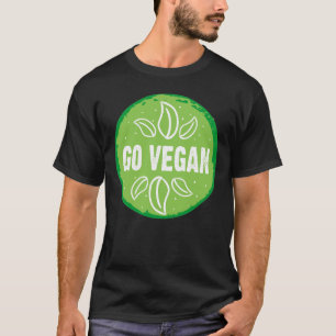 T-shirt Go Vegan