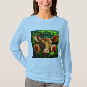 T-shirt Go Vegan Save Animaux
