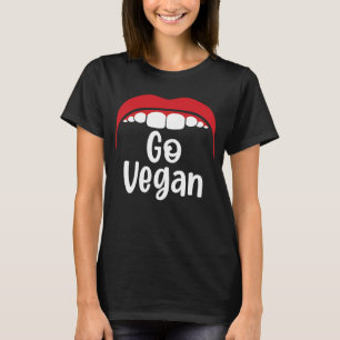 T-shirt Go Vegan végétarien I Love Légume Vegetable Vegan