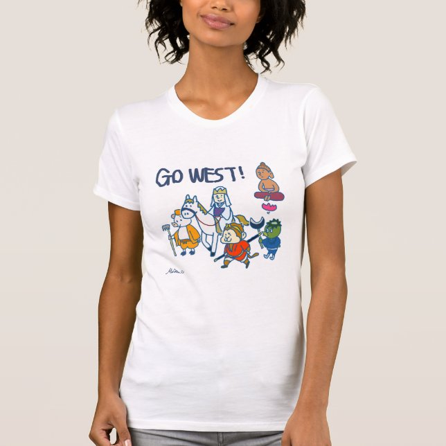 T-shirt Go West! 西遊記 (Devant)