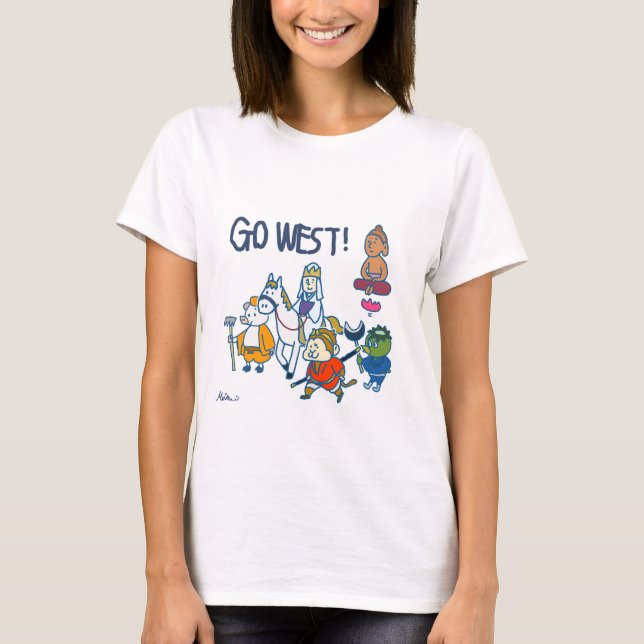 T-shirt Go West! 西遊記 (Devant)