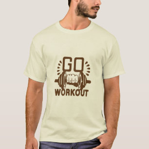T-shirt go_workout_musculation_citation_haltere_poing_body