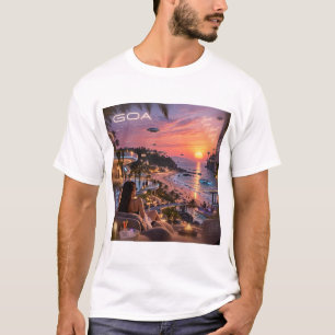 T-shirt Goa • Beauté Intemporelle Lendemain Futuriste • Mê