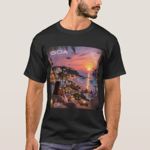 T-shirt Goa • Beauté Intemporelle Lendemain Futuriste • Mê