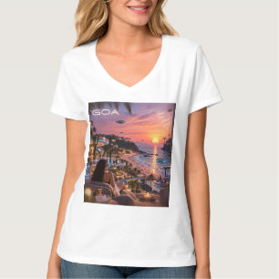 T-shirt Goa • Beauté Intemporelle Lendemain Futuriste • Mê