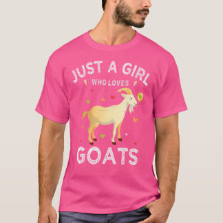 T-shirt Goa Drôle Pour Les Femmes Juste Une Fille Qui Aime