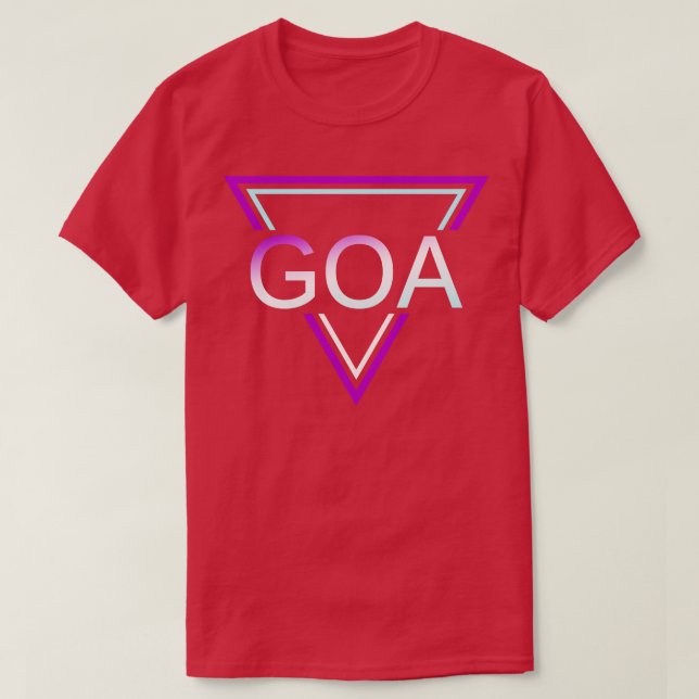 T-shirt GOA Techno House Party EDM Festival Electro Rave 3 (Design devant)