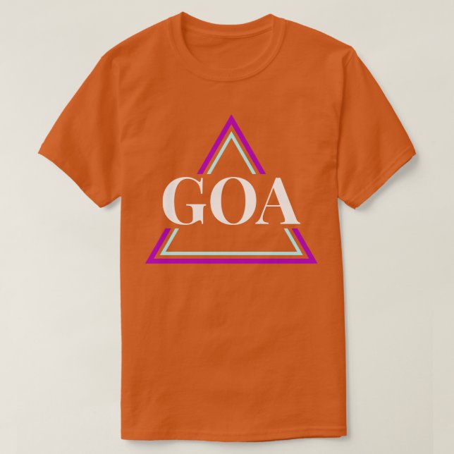 T-shirt GOA Techno House Party EDM Festival Electro Rave 3 (Design devant)