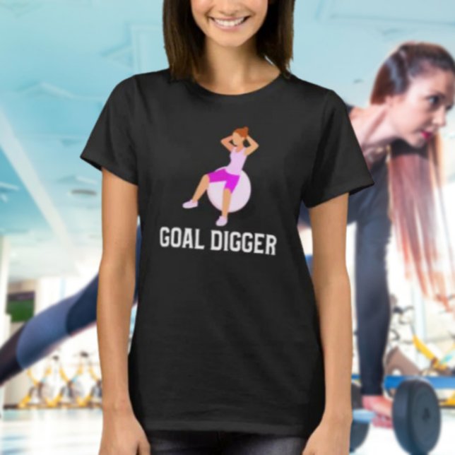 T-shirt Goal Digger Fitness (Créateur téléchargé)