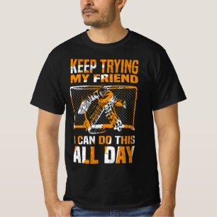T-shirt Goalie de hockey sur glace I Joueur de hockey sur 