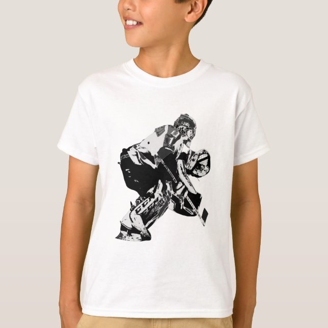 T-shirt Goalie de hockey sur glace - Sports d'hiver (Devant)