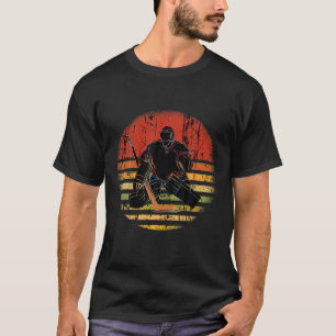 T-shirt Goalkeeper de hockey sur glace Joueur de hockey su