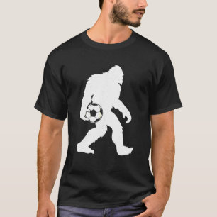 T-shirt Goalkeeper Sasquatch Bigfoot Funny Soccer Ball Kid