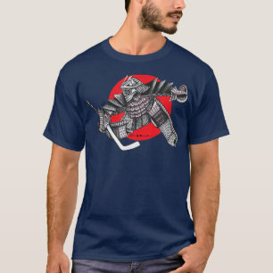 T-shirt Goaltender de hockey Samurai Arts martiaux