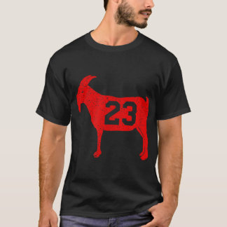 T-shirt GOAT 23 Vintage Jordan Red