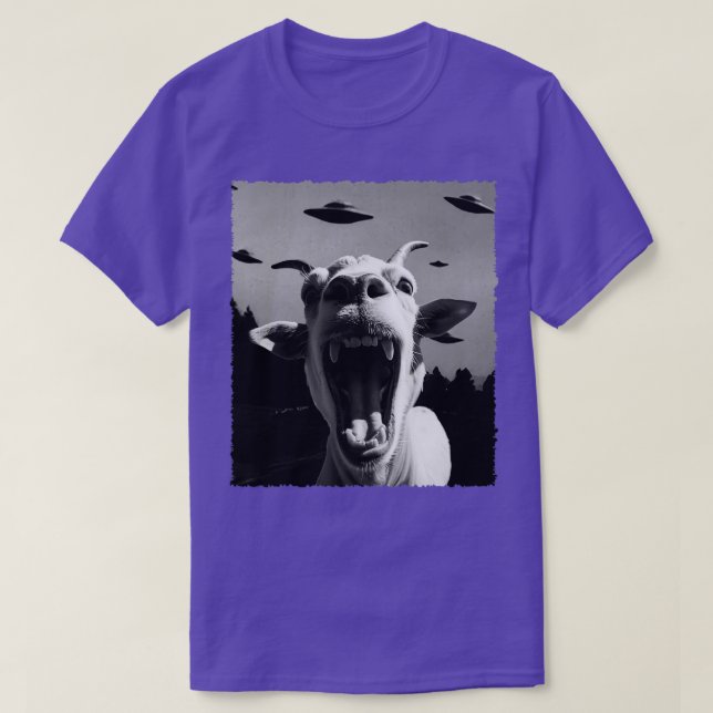 T-shirt Goat Galore Tee unique célébrant le charme de Ca (Design devant)