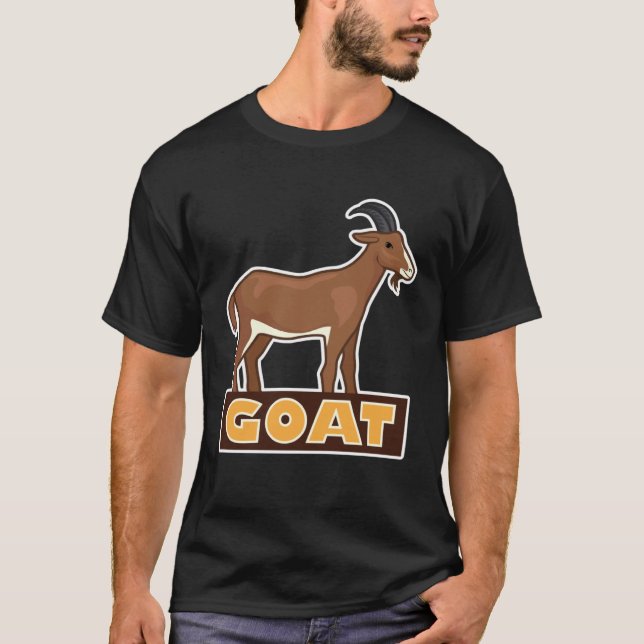T-shirt Goat Goats For Goat   1 (Devant)