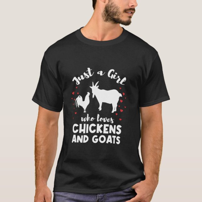 T-shirt Goat Lover (Devant)