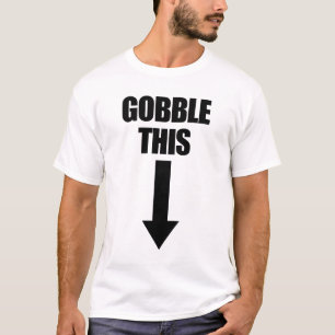 T-shirt Gobble Cet Humour Inapproprié Thanksgiving