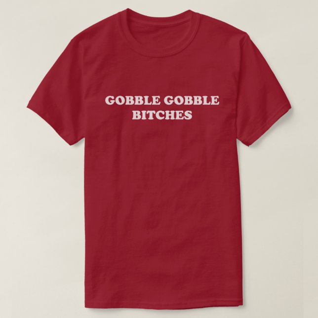 T-shirt Gobble Gobble Thanksgiving Day Parade Humour Turqu (Design devant)