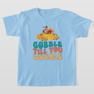 T-shirt Gobble Jusqu'À Ce Que Vous Tournez La Turquie Than