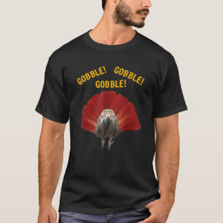 T-shirt Gobble Turquie Thankgiving African Grey Parrot T S