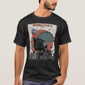 T-shirt Gobblezilla Turquie Thanksgiving1693png1693