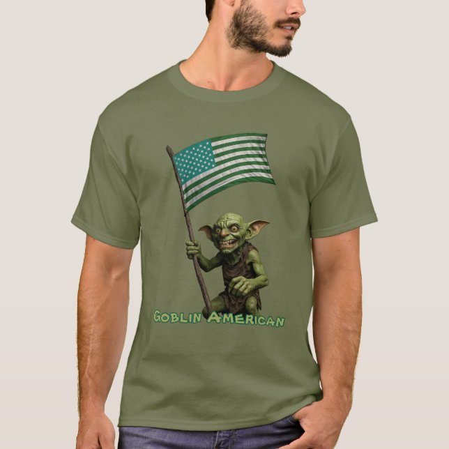 T-shirt Goblin Américain (Devant)