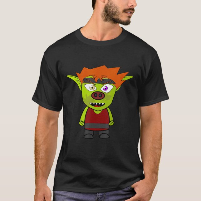 T-shirt Goblin Kobold Troll (Devant)