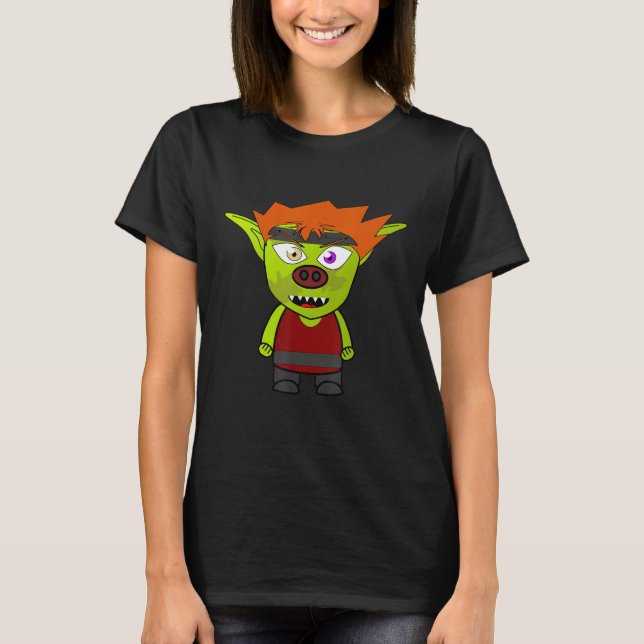 T-shirt Goblin Kobold Troll (Devant)
