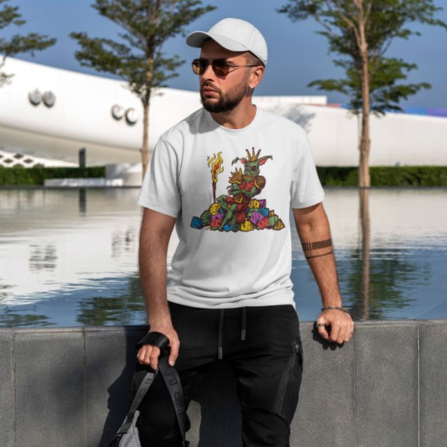T-shirt Goblin sur les dés (Créateur téléchargé)