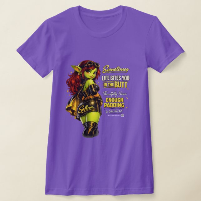 T-shirt Goblinantics™ — Saffron™ : Life Bites (Poser)