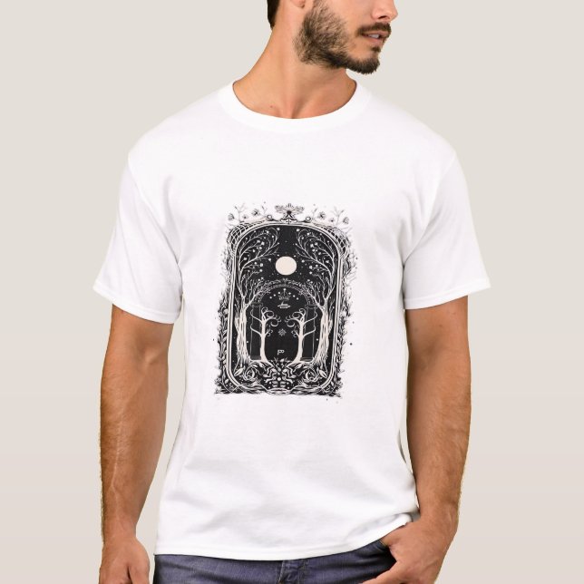 T-shirt Goblincore Fantasy Gate To  Classique (Devant)