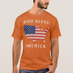 T-shirt God Bless America