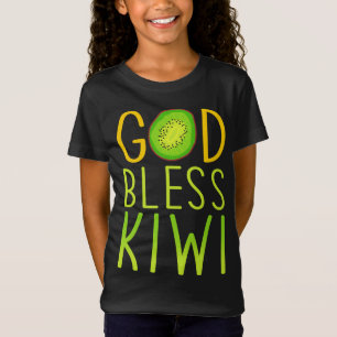 T-Shirt God Bless Kiwi - Fruit Love Kiwi