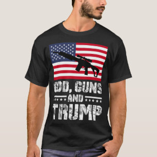 T-shirt God Guns et Trump