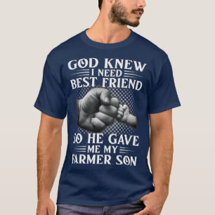 T-shirt God Knew I Need Best Friend
