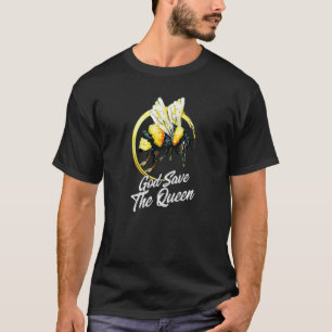 T-shirt God Save The Bees Beekeeper Hives Honey Apiary Api