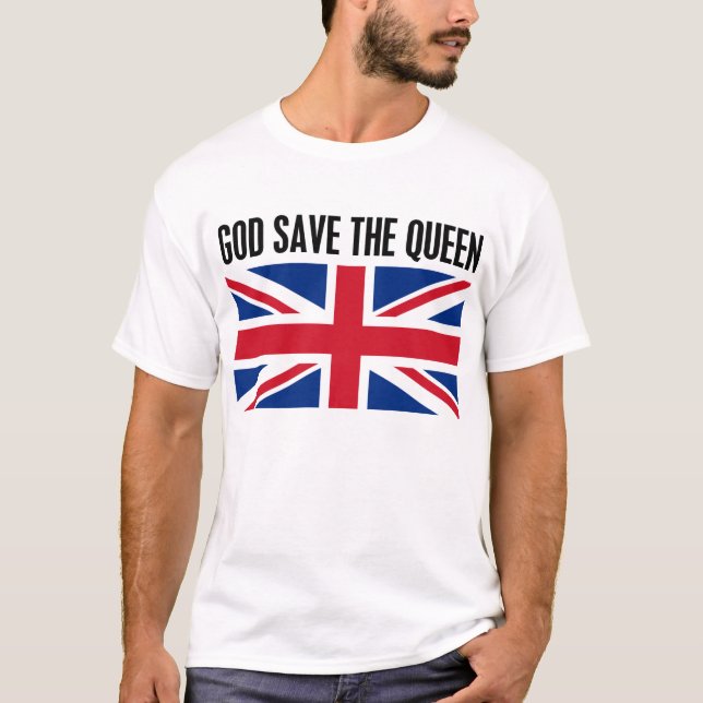 T-shirt God Save the Queen (Devant)
