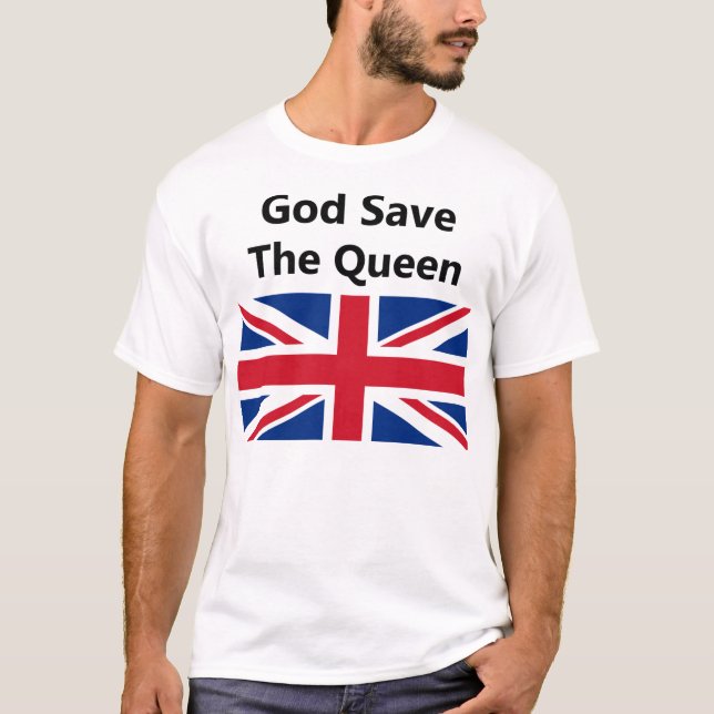 T-shirt God Save the Queen (Devant)