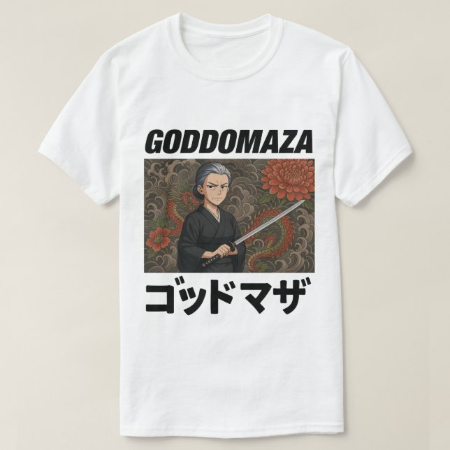 T-SHIRT GODDOMAZA ANIME TEE (Design devant)