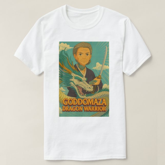 T-SHIRT GODDOMAZA DRAGON WARRIOR (Design devant)