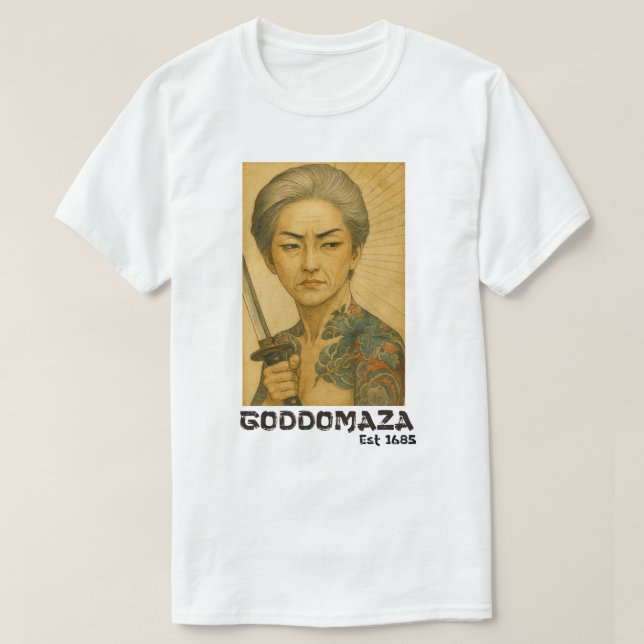 T-SHIRT GODDOMAZA EDO ERA 1685 (Design devant)