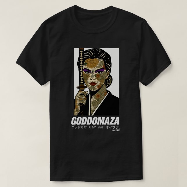 T-SHIRT GODDOMAZA EST. 1985 PT. 3 DE RETOUR (Design devant)