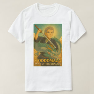 T-SHIRT GODDOMAZA FAÇON DU DRAGON AVEC UN SMIRK