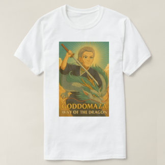 T-SHIRT GODDOMAZA FAÇON DU DRAGON AVEC UN SMIRK