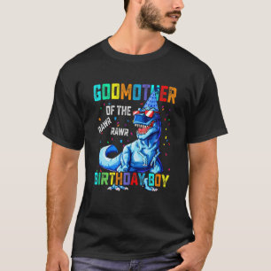 T-shirt Godmère De L'Anniversaire Garçon Drôle Godmaternsa